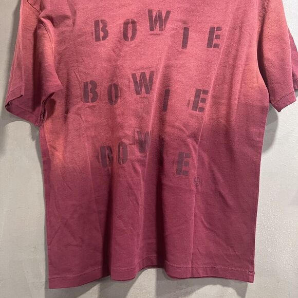 Anine Bing Ida Organic Cotton Bowie Tee Red Medium SAMPLE NEW - Picture 9 of 9